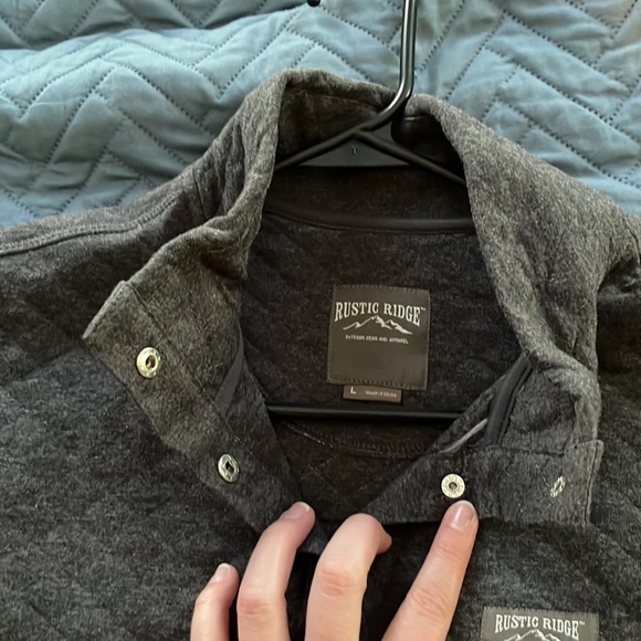 Rustic Ridge 3/4 button Sweatshirt - Picture 3 of 5